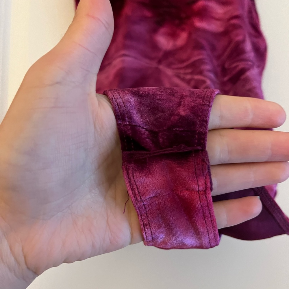 Crushed velvet bodysuit NEVER WORN - Picture 3 of 4